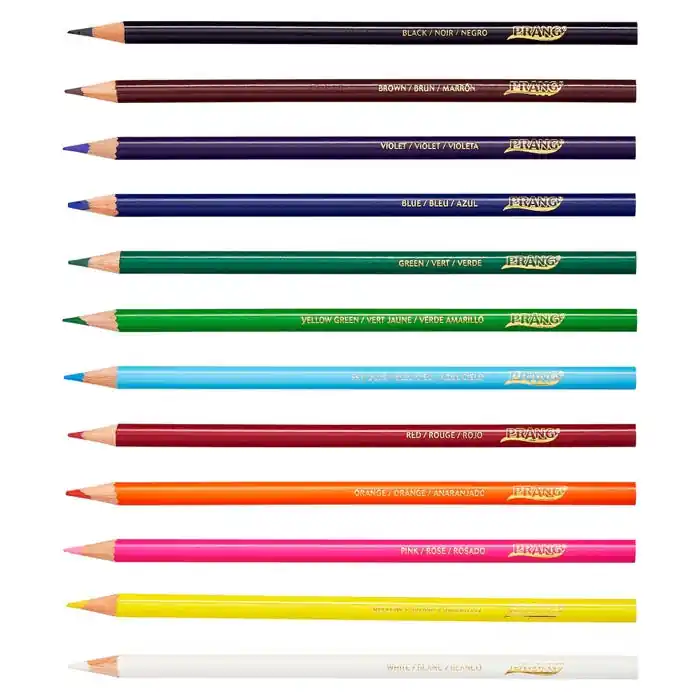 Prang Colored Pencils, Assorted Colors, Set of 12 Limited Time